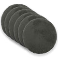 vidaXL Poszewka na poduszkę 6 pcs HEERLEN ciemnoszary Ø 60 cm Bouclé