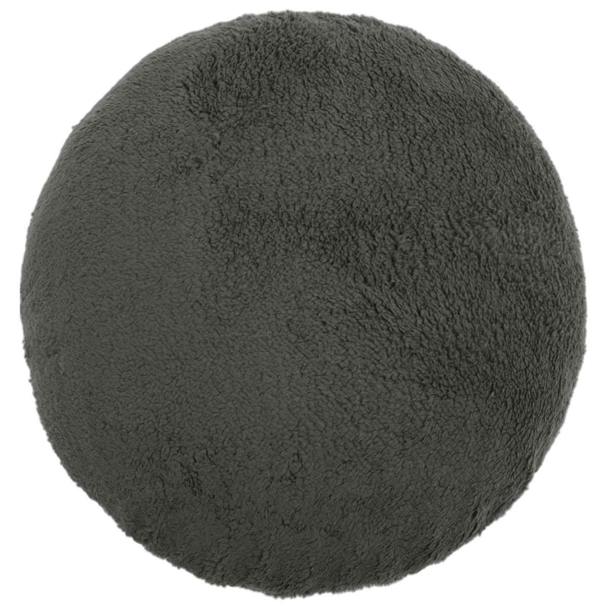 vidaXL Poszewka na poduszkę 6 pcs HEERLEN ciemnoszary Ø 60 cm Bouclé