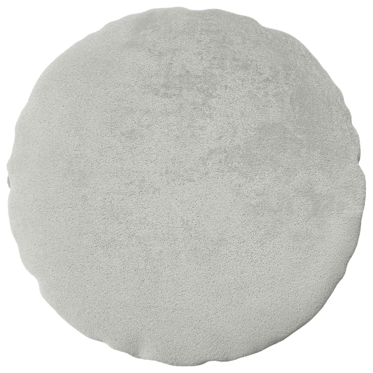 vidaXL Poszewka na poduszkę 2 pcs HEERLEN jasnoszary Ø 60 cm Flanela
