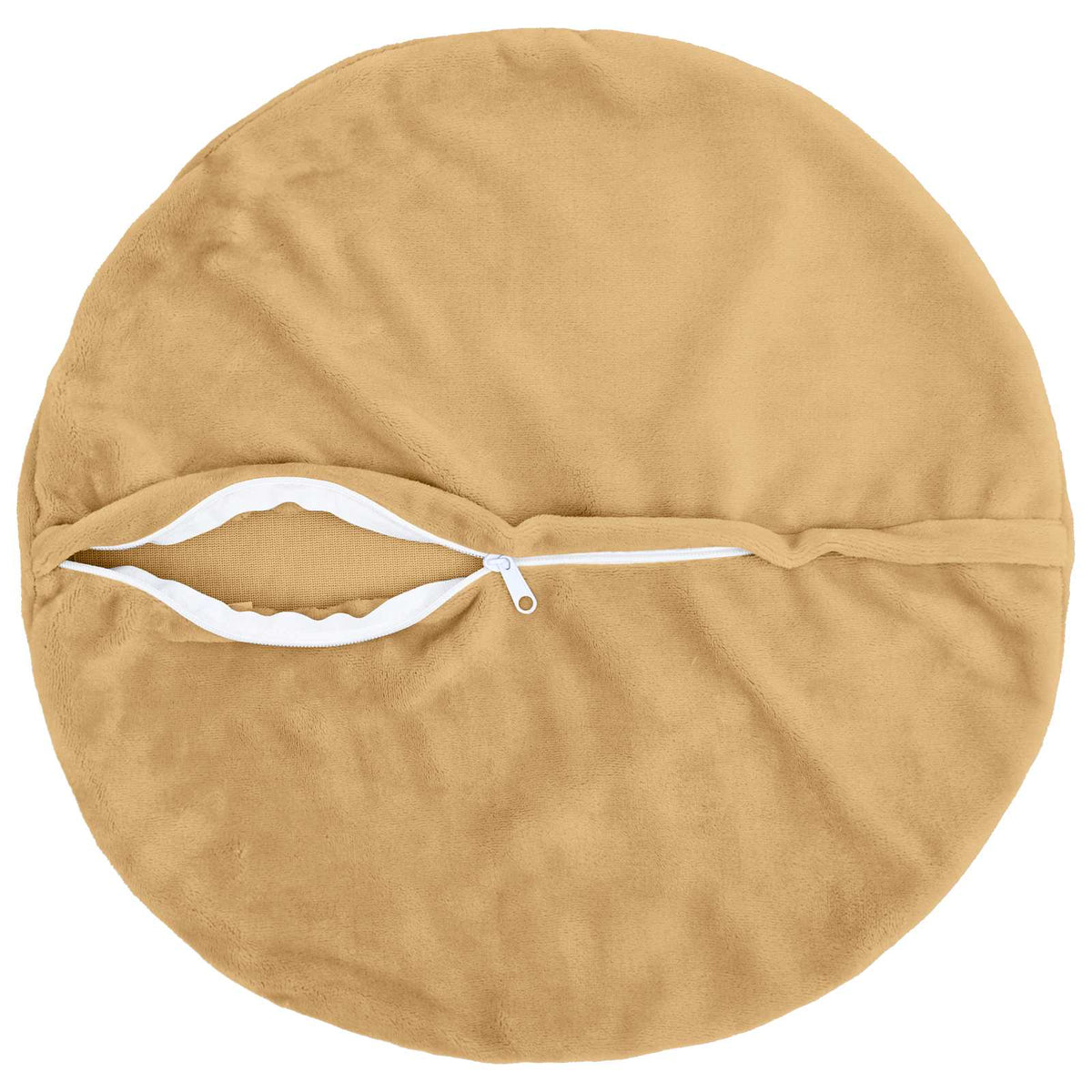 vidaXL Poszewka na poduszkę 2 pcs HEERLEN Ciemnoszary Ø 60 cm Flanela