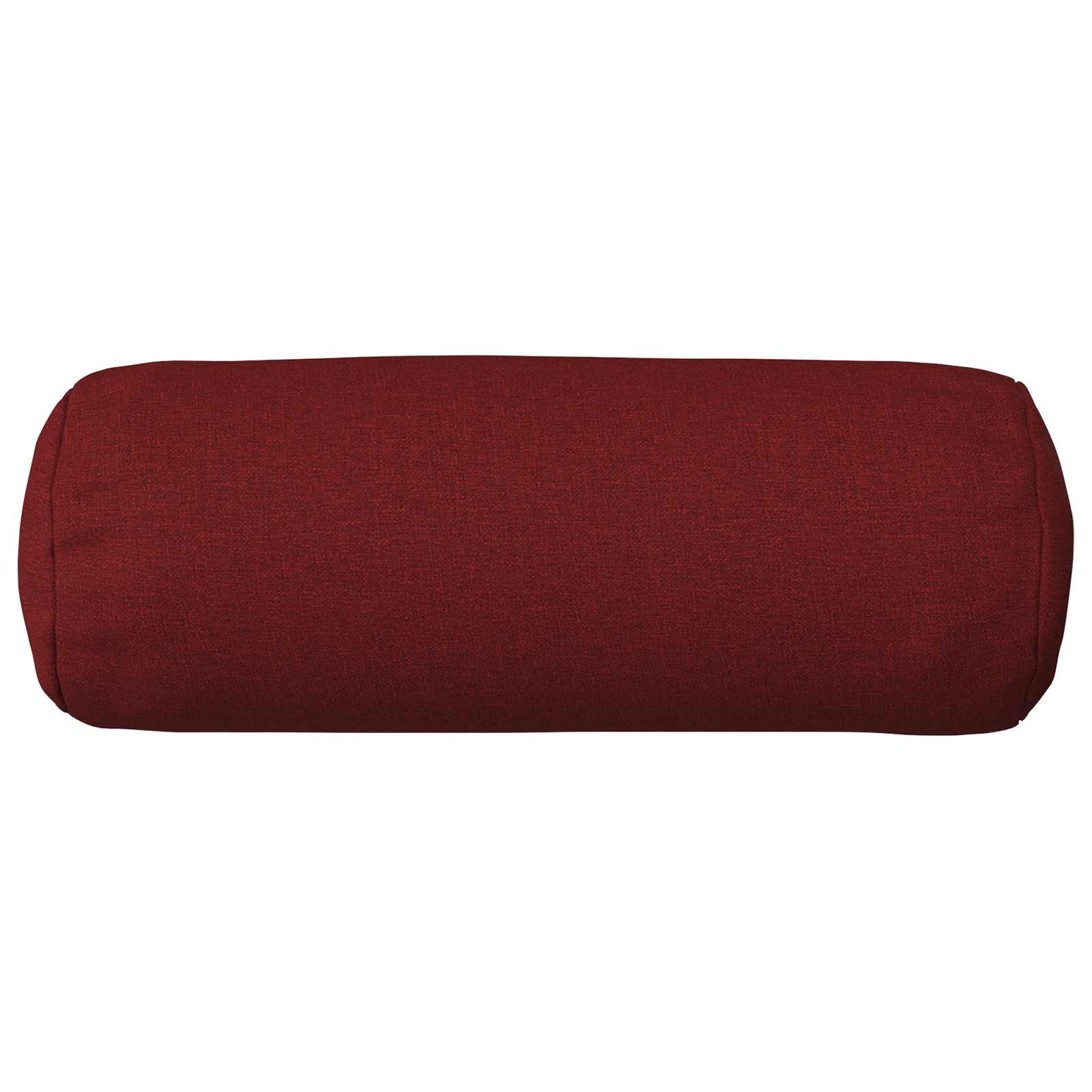 vidaXL Poszewka na poduszkę 2 szt. HEERLEN Czerwone wino Ø 15 x 40 cm