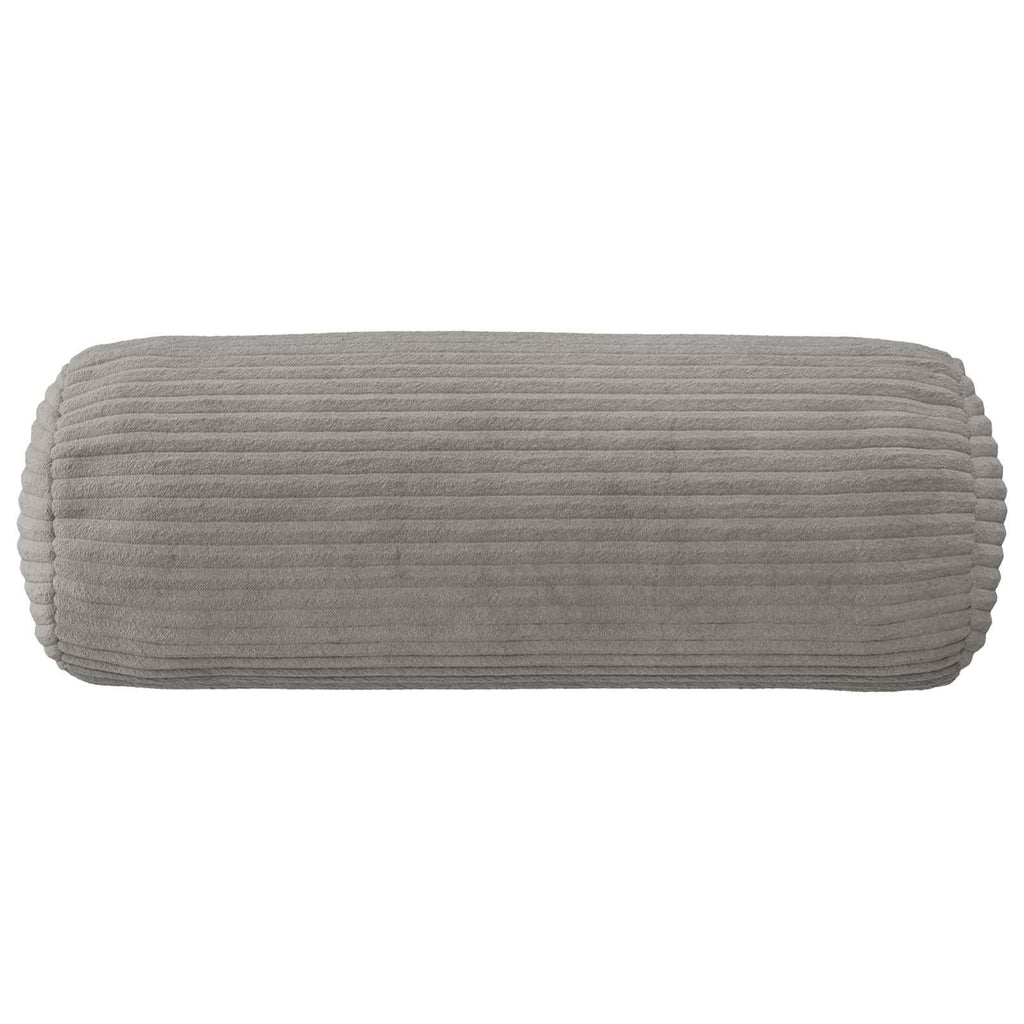 vidaXL Poszewka na poduszkę 6 pcs HEERLEN jasnoszary Ø 15 x 40 cm