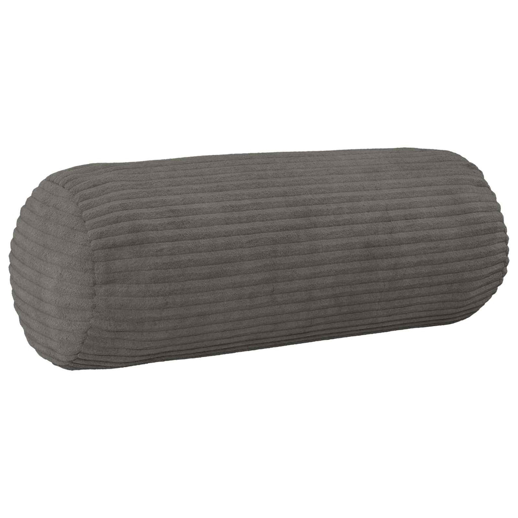 vidaXL Poszewka na poduszkę 6 pcs HEERLEN ciemnoszary Ø 15 x 40 cm