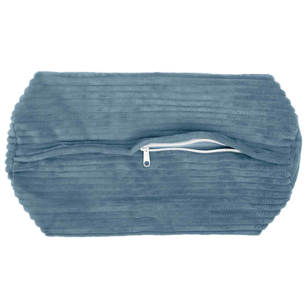 vidaXL Poszewka na poduszkę 6 pcs HEERLEN niebieski Ø 15 x 40 cm