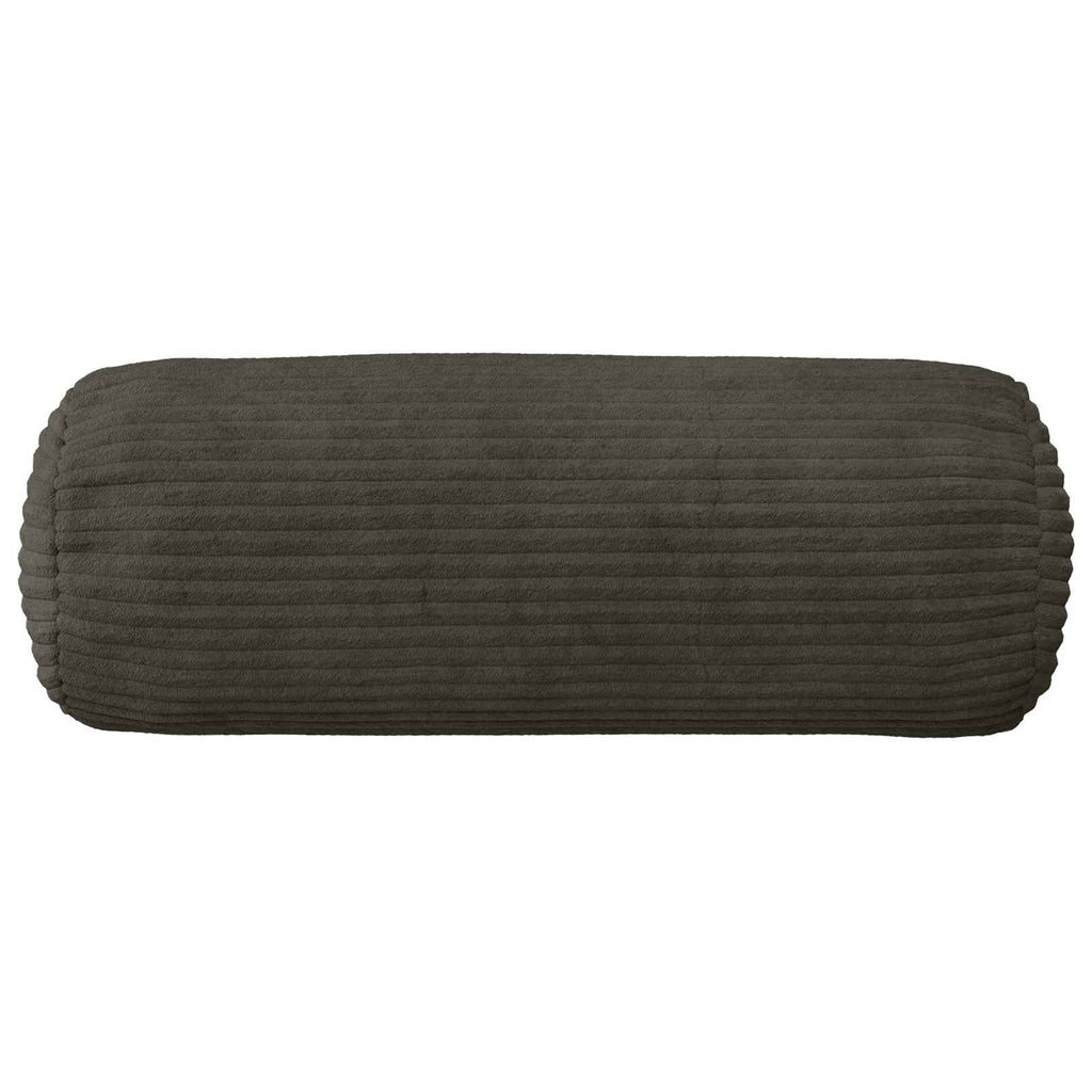 vidaXL Poszewka na poduszkę 6 pcs HEERLEN antracytowy Ø 15 x 40 cm