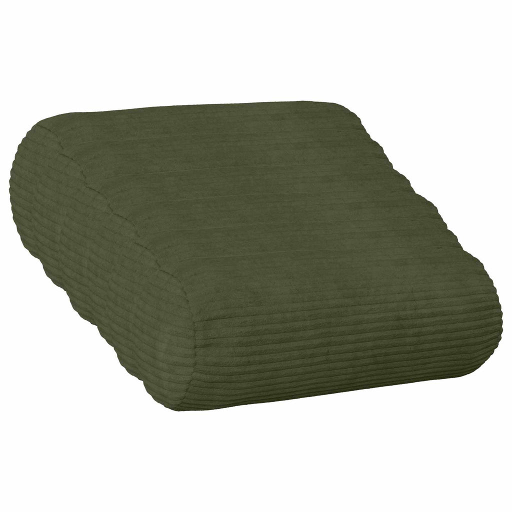 vidaXL Poszewka na poduszkę 6 pcs HEERLEN zielony Ø 15 x 40 cm sztruks