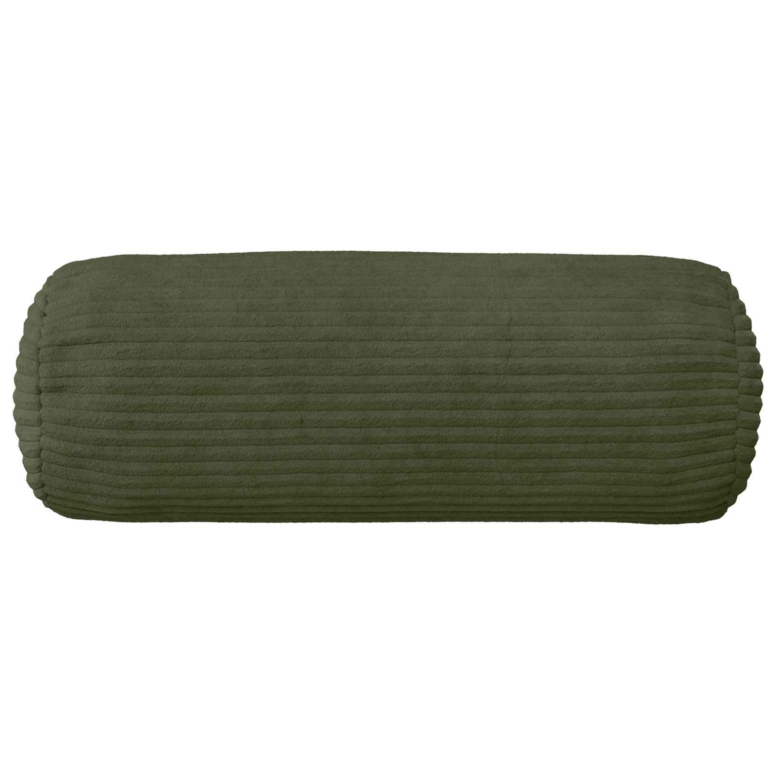 vidaXL Poszewka na poduszkę 6 pcs HEERLEN zielony Ø 15 x 40 cm sztruks