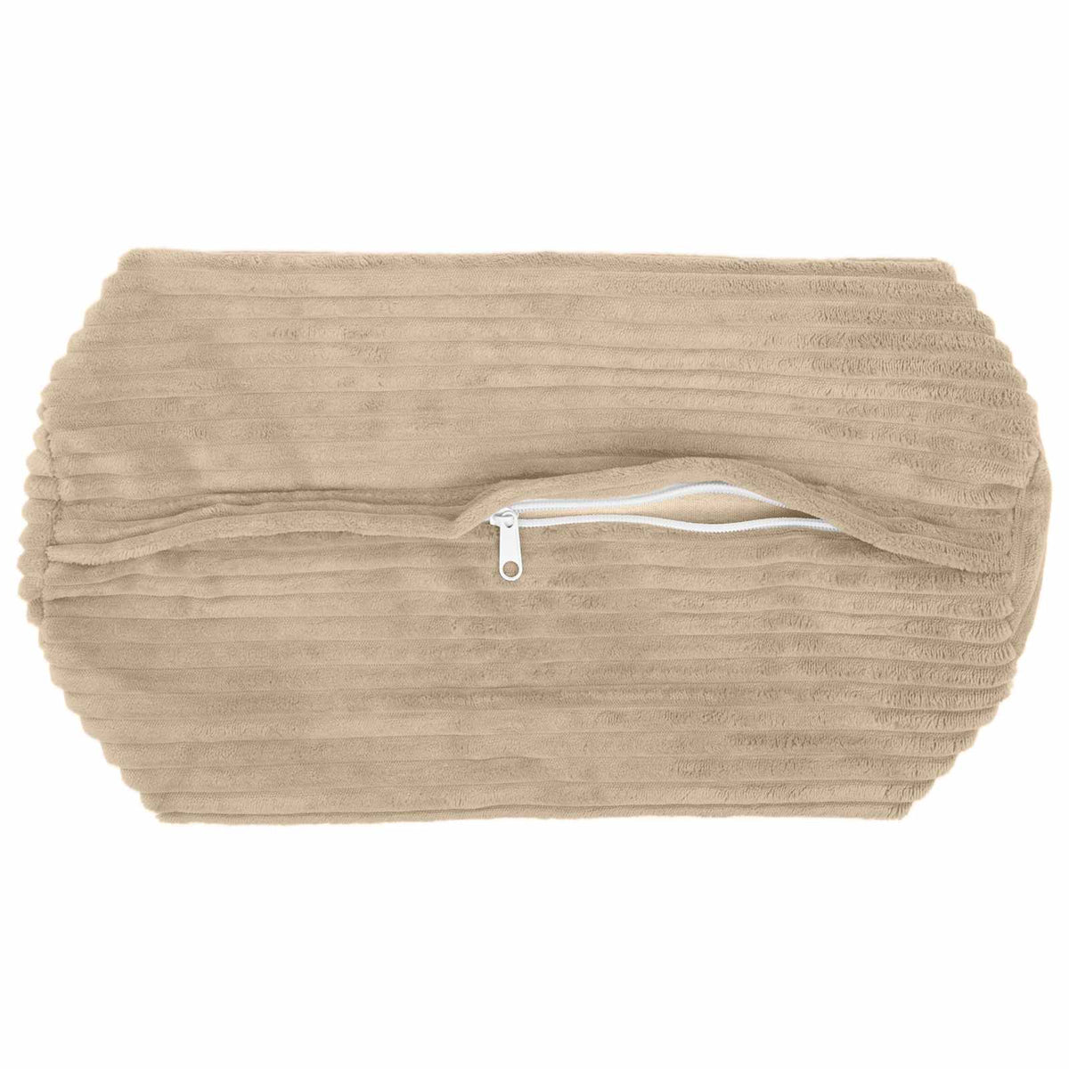vidaXL Poszewka na poduszkę 2 pcs HEERLEN Ciemnoszary Ø 15 x 40 cm