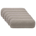 vidaXL Poszewka na poduszkę 6 pcs HEERLEN jasnoszary Ø 15 x 40 cm