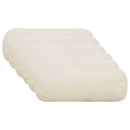 vidaXL Poszewka na poduszkę 6 pcs HEERLEN kremowy Ø 15 x 40 cm Bouclé