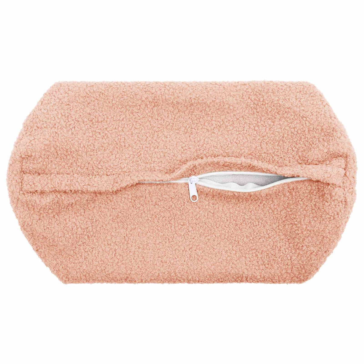 vidaXL Poszewka na poduszkę 6 pcs HEERLEN różowy Ø 15 x 40 cm Bouclé