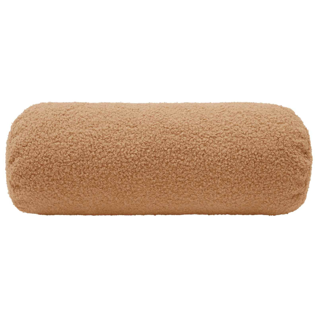vidaXL Poszewka na poduszkę 2 pcs HEERLEN Beżowy Ø 15 x 40 cm Bouclé