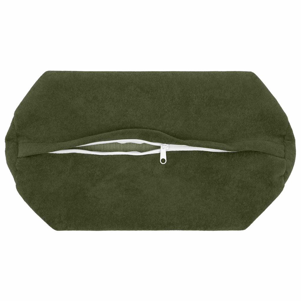 vidaXL Poszewka na poduszkę 6 pcs HEERLEN zielony Ø 15 x 40 cm