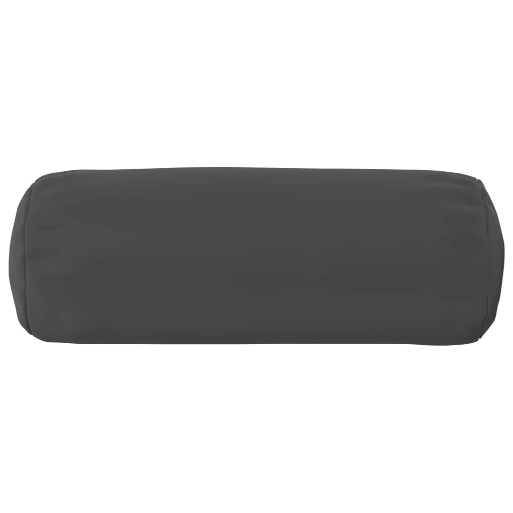vidaXL Poszewka na poduszkę 2 pcs HEERLEN antracytowy Ø 15 x 40 cm
