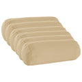 vidaXL Poszewka na poduszkę 6 pcs HEERLEN Beżowy Ø 15 x 40 cm