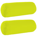 vidaXL Poszewka na poduszkę 2 pcs HEERLEN Jasnozielony Ø 15 x 40 cm