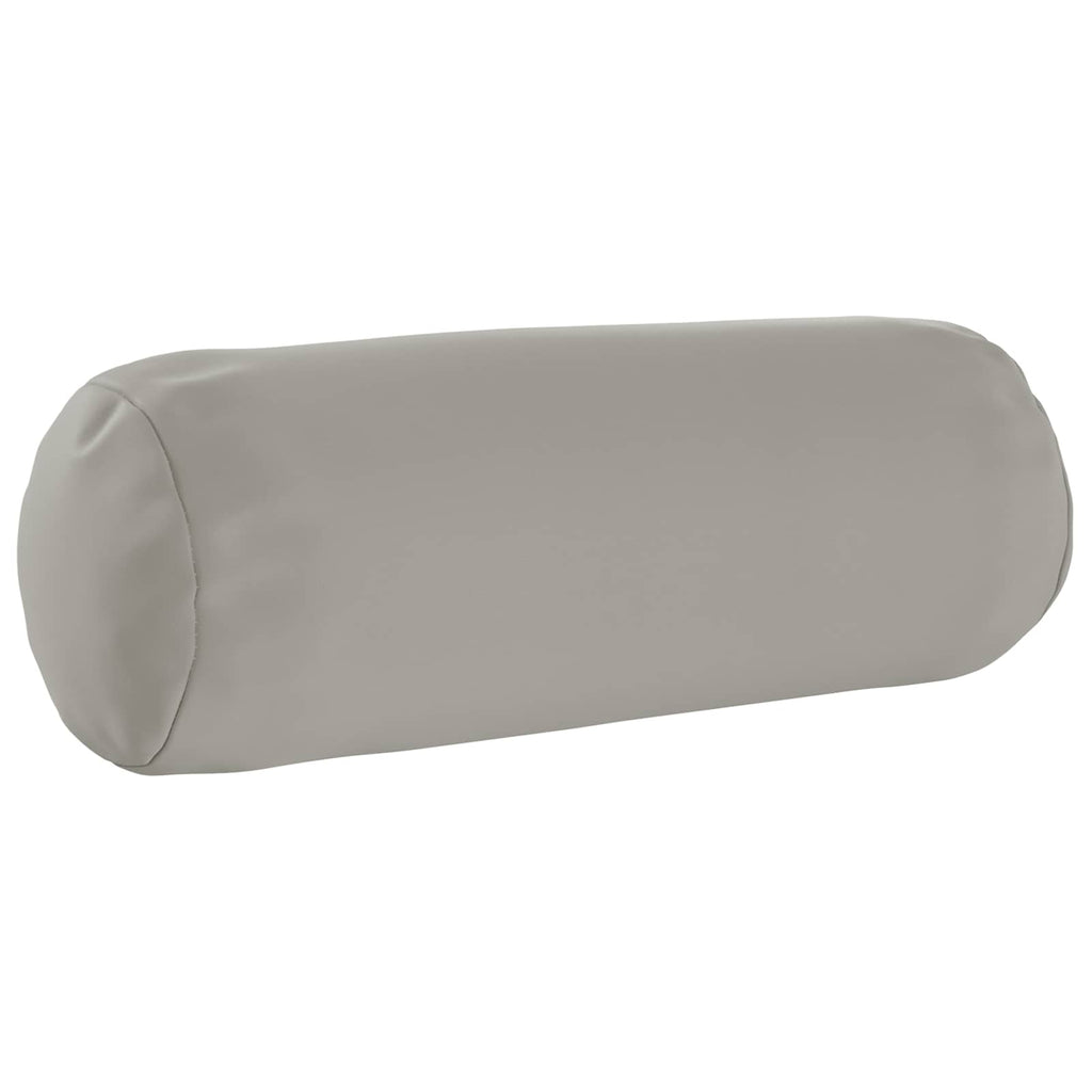 vidaXL Poszewka na poduszkę 2 pcs HEERLEN Szary Ø 15 x 40 cm Poliester