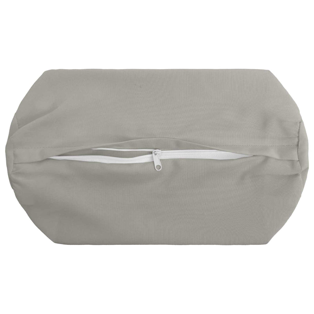 vidaXL Poszewka na poduszkę 2 pcs HEERLEN Szary Ø 15 x 40 cm Poliester