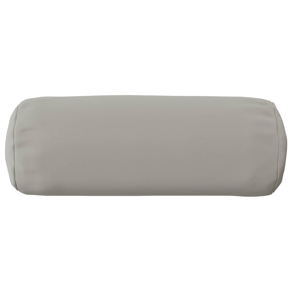 vidaXL Poszewka na poduszkę 6 pcs HEERLEN Szary Ø 15 x 40 cm Poliester