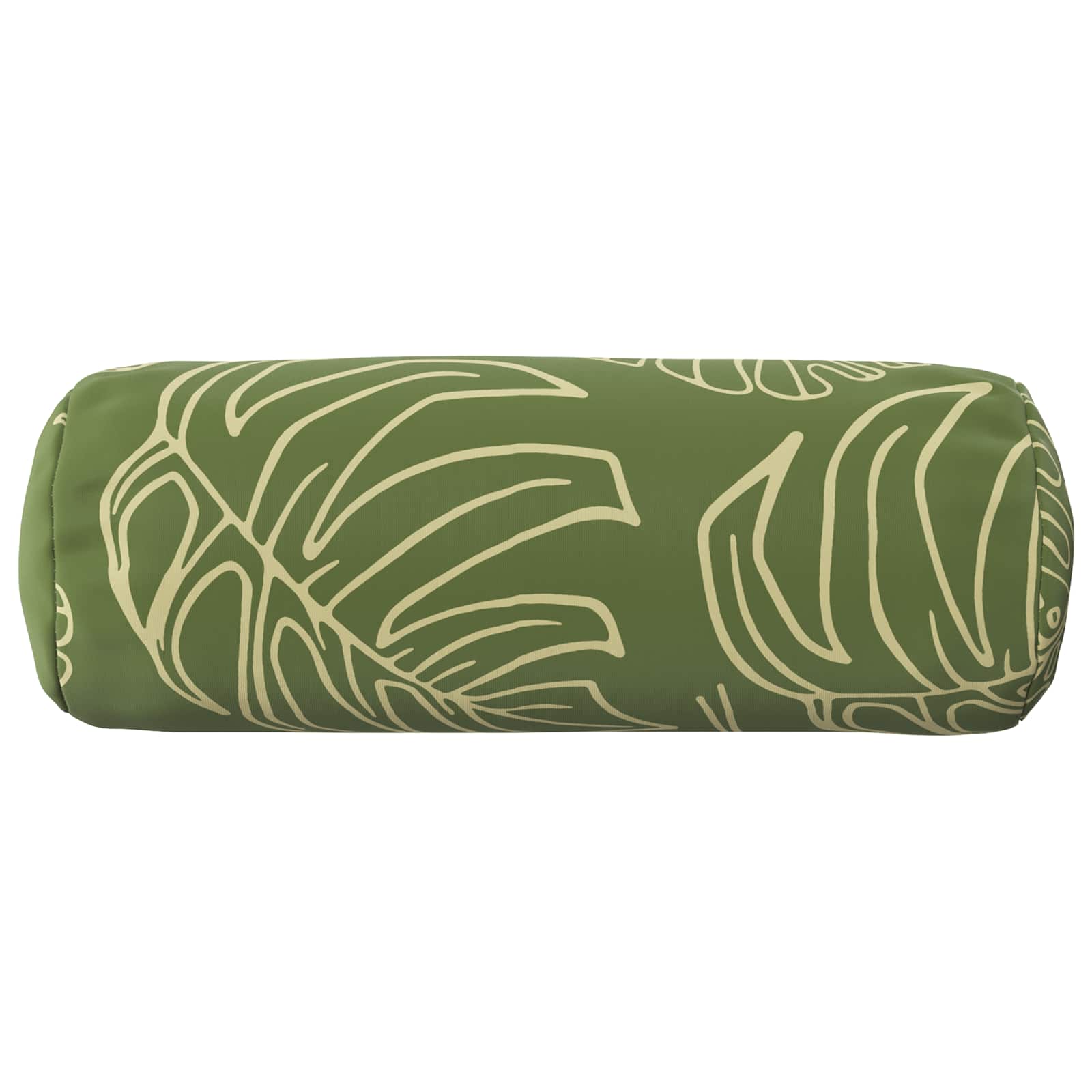 vidaXL Poszewka na poduszkę 2 pcs HEERLEN Wzór liścia Ø 15 x 40 cm