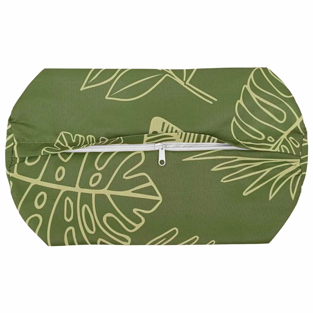 vidaXL Poszewka na poduszkę 6 pcs HEERLEN Wzór liścia Ø 15 x 40 cm