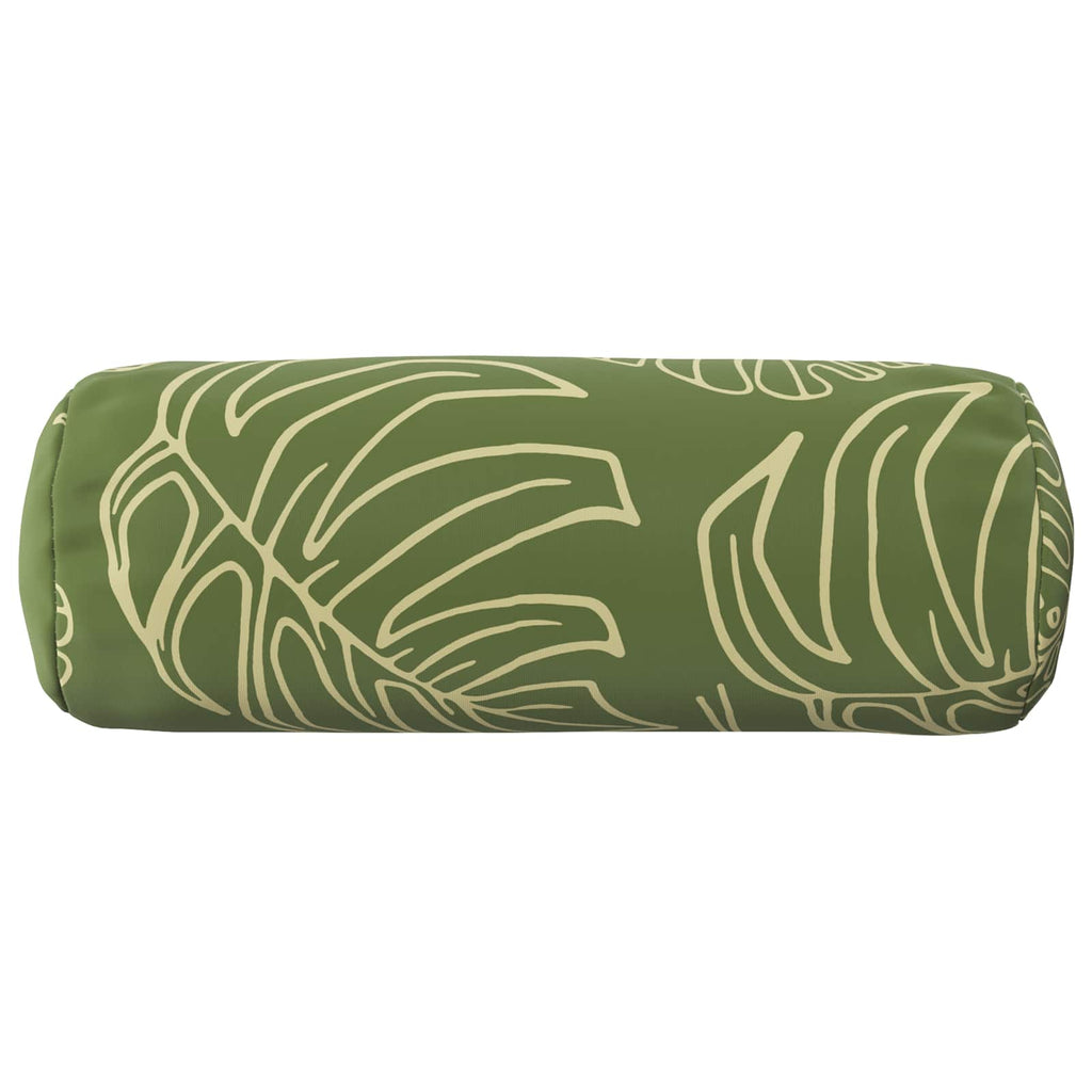 vidaXL Poszewka na poduszkę 6 pcs HEERLEN Wzór liścia Ø 15 x 40 cm