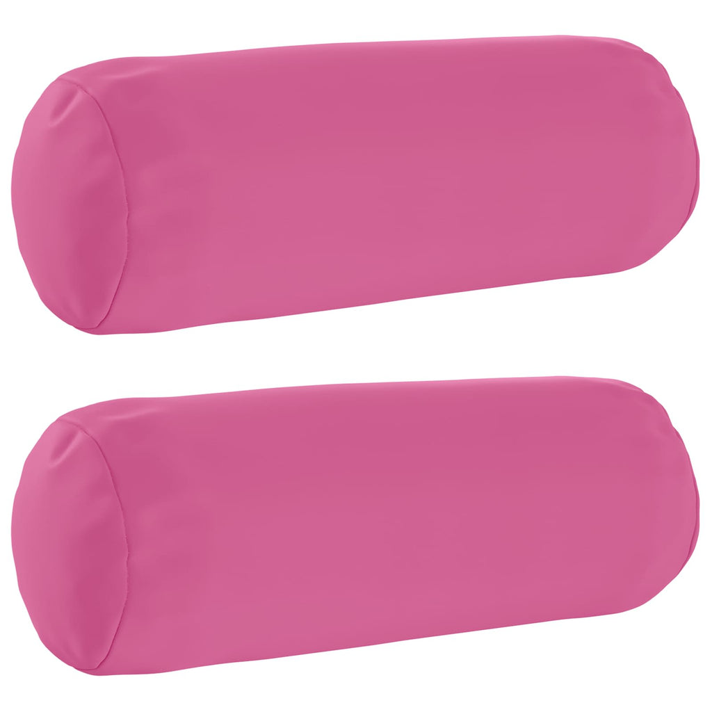 vidaXL Poszewka na poduszkę 2 pcs HEERLEN różowy Ø 15 x 40 cm