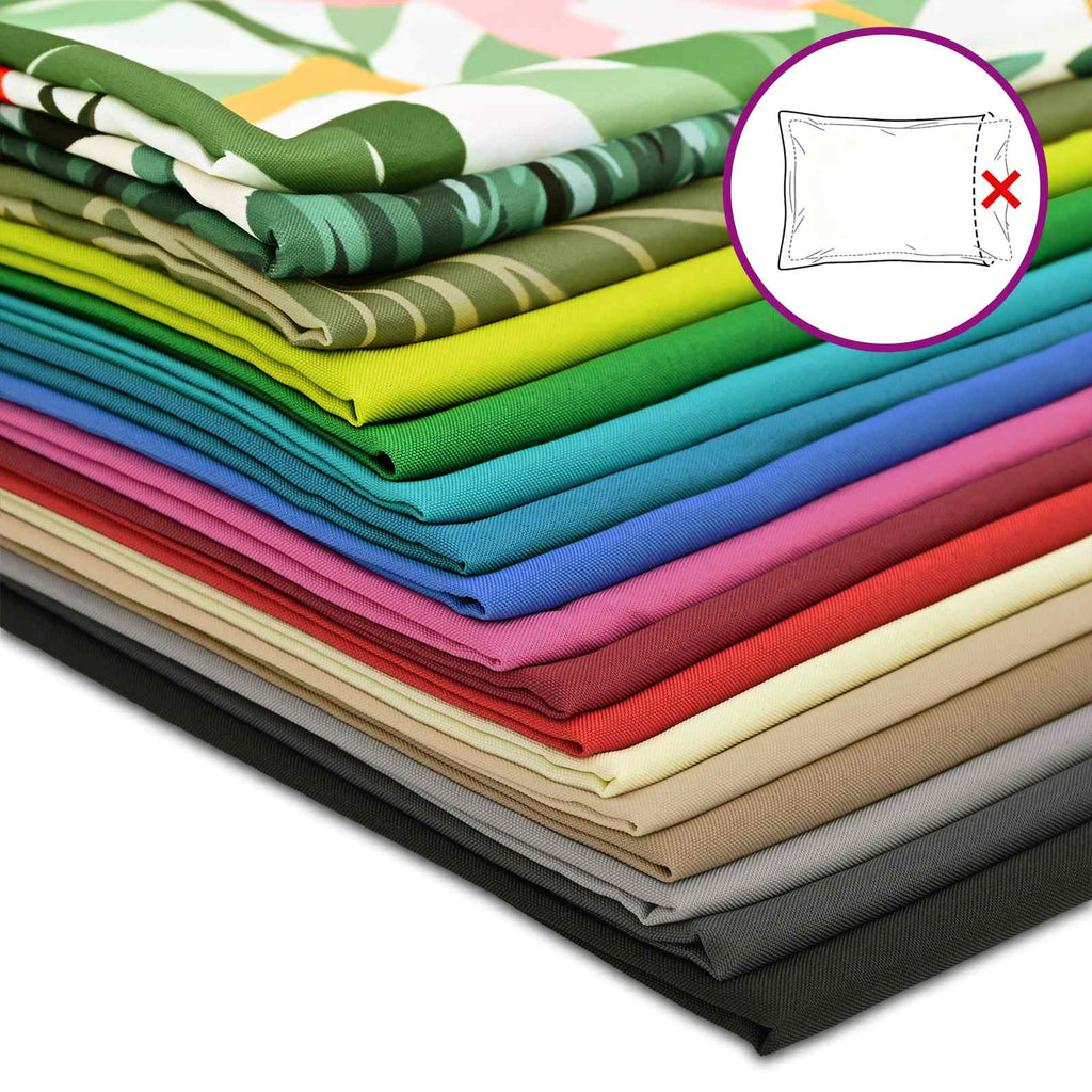 vidaXL Poszewka na poduszkę 6 pcs HEERLEN Turkusowy Ø 15 x 40 cm
