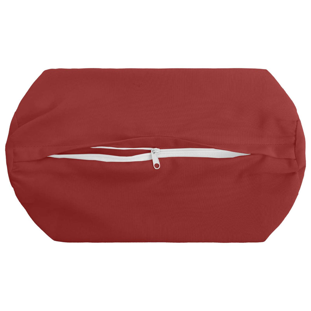 vidaXL Poszewka na poduszkę 2 pcs HEERLEN Czerwone wino Ø 15 x 40 cm