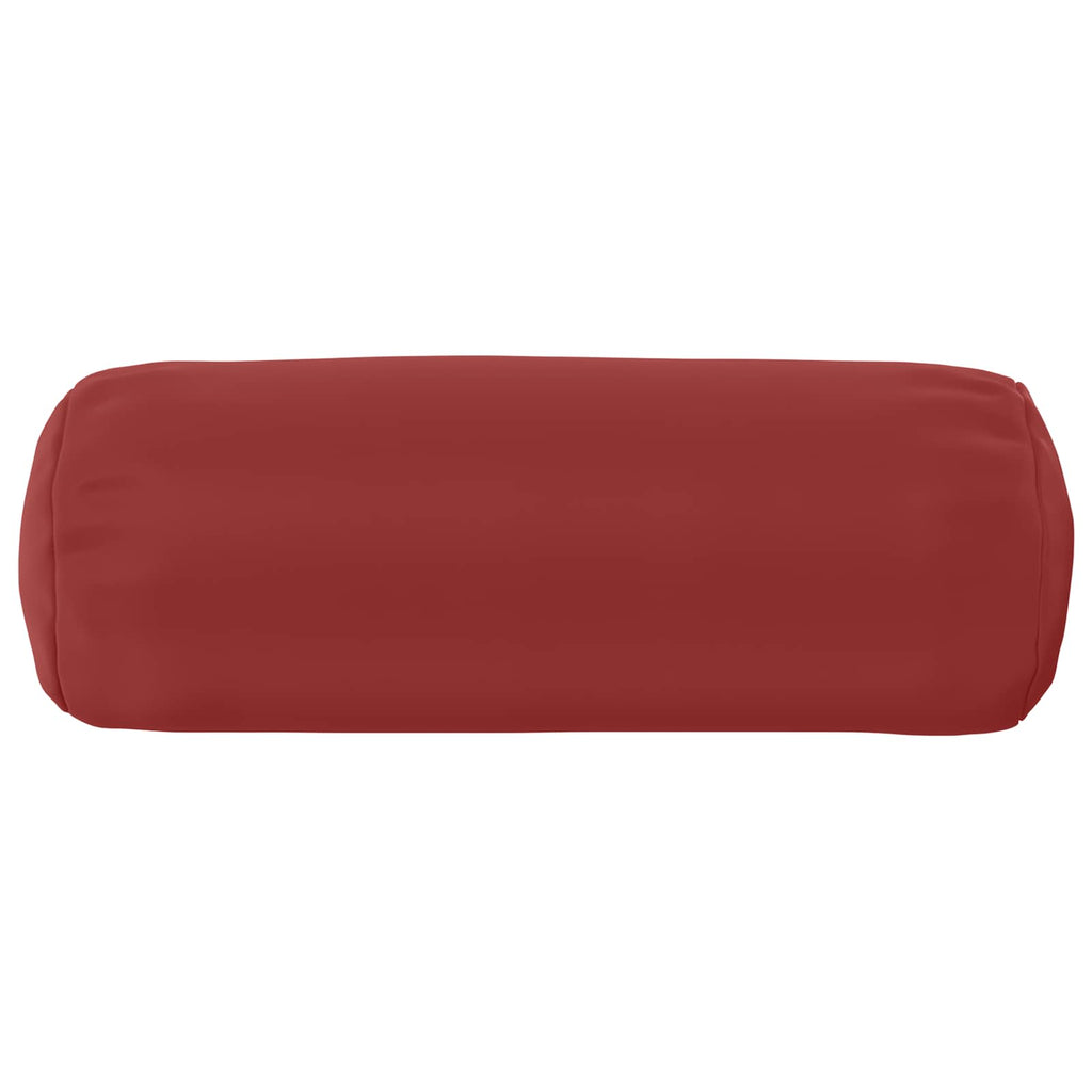 vidaXL Poszewka na poduszkę 6 pcs HEERLEN Czerwone wino Ø 15 x 40 cm