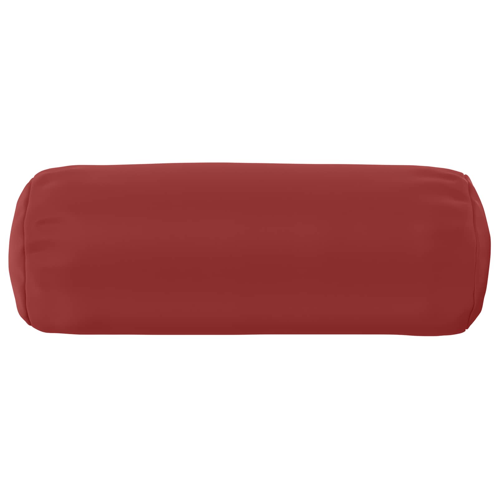 vidaXL Poszewka na poduszkę 6 pcs HEERLEN Czerwone wino Ø 15 x 40 cm