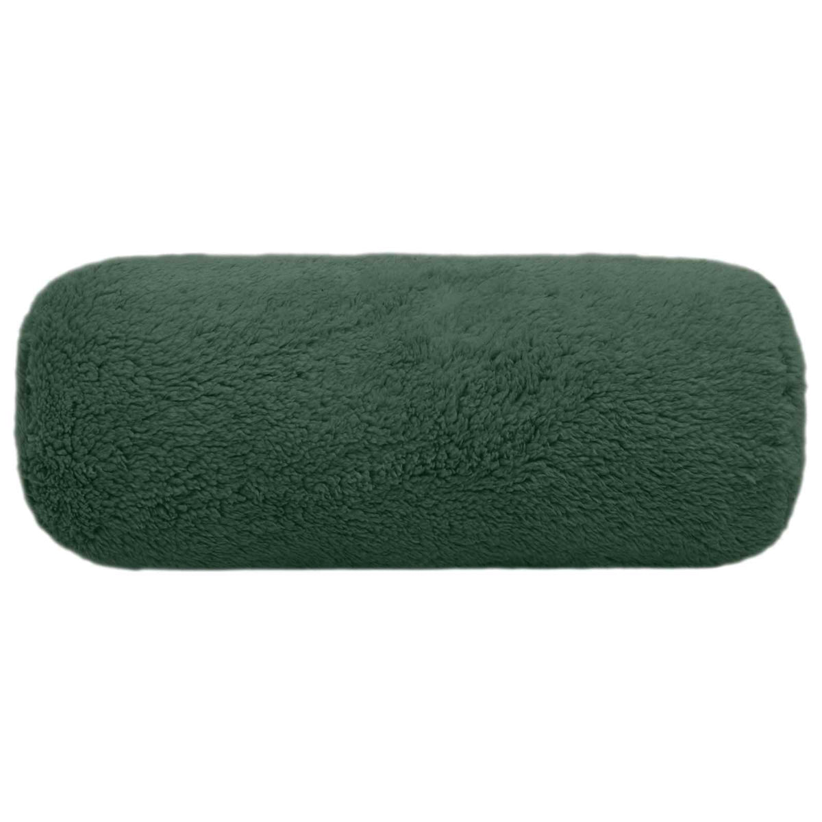 vidaXL Poszewka na poduszkę 6 pcs HEERLEN Ciemnozielony Ø 15 x 40 cm