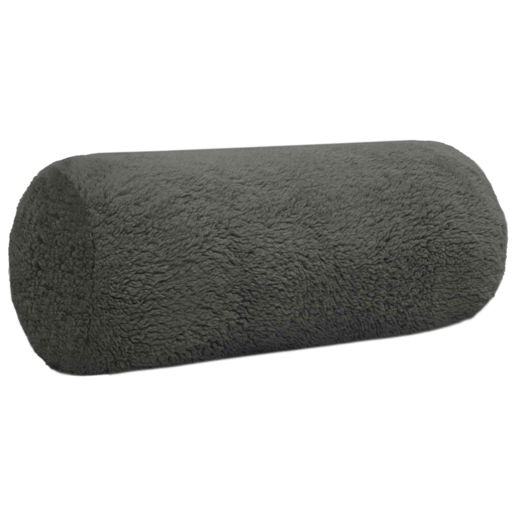 vidaXL Poszewka na poduszkę 6 pcs HEERLEN ciemnoszary Ø 15 x 40 cm