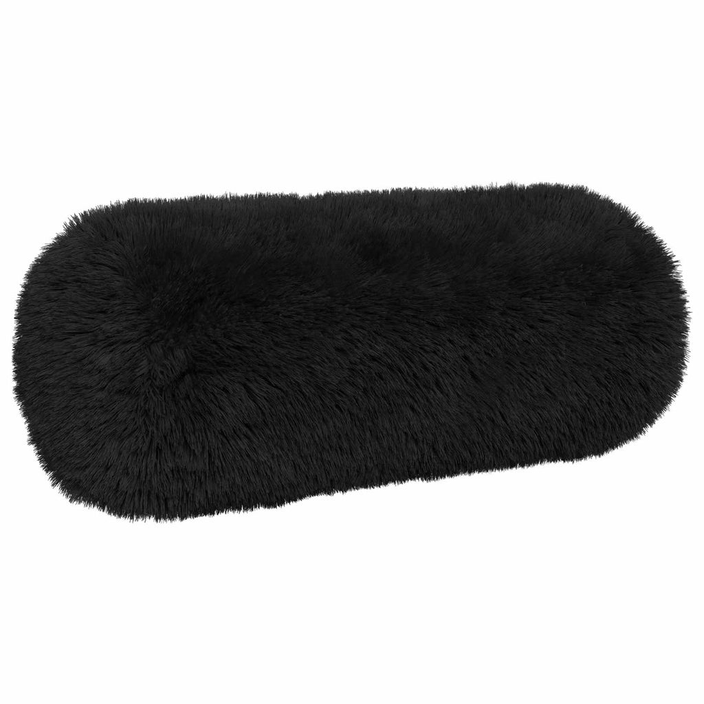 vidaXL Poszewka na poduszkę 2 pcs HEERLEN Czarny Ø 15 x 40 cm