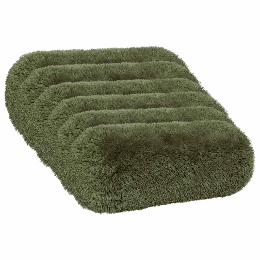 vidaXL Poszewka na poduszkę 6 pcs HEERLEN zielony Ø 15 x 40 cm