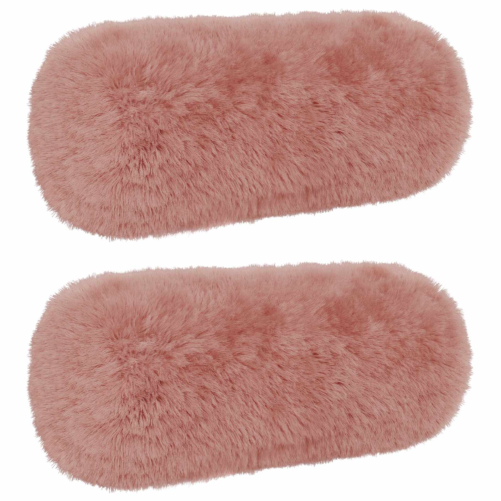 vidaXL Poszewka na poduszkę 2 pcs HEERLEN różowy Ø 15 x 40 cm