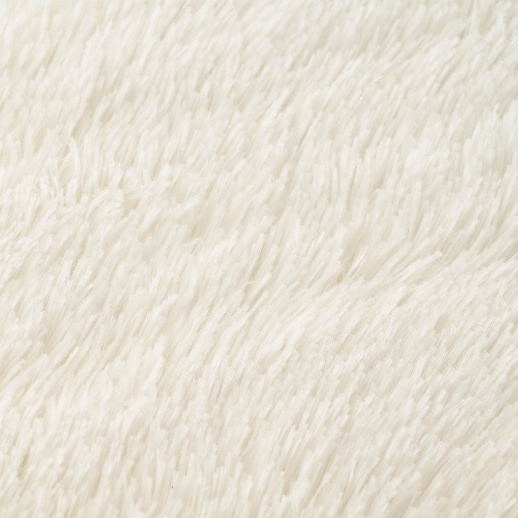 vidaXL Poszewka na poduszkę 2 pcs HEERLEN Biały Ø 15 x 40 cm Fleece PV