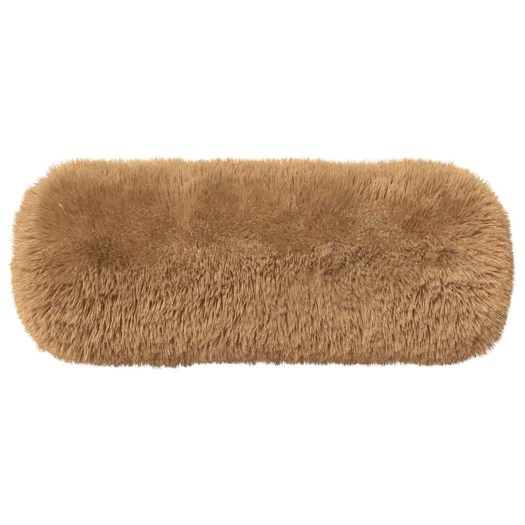 vidaXL Poszewka na poduszkę 6 pcs HEERLEN Ciemnoszary Ø 15 x 40 cm