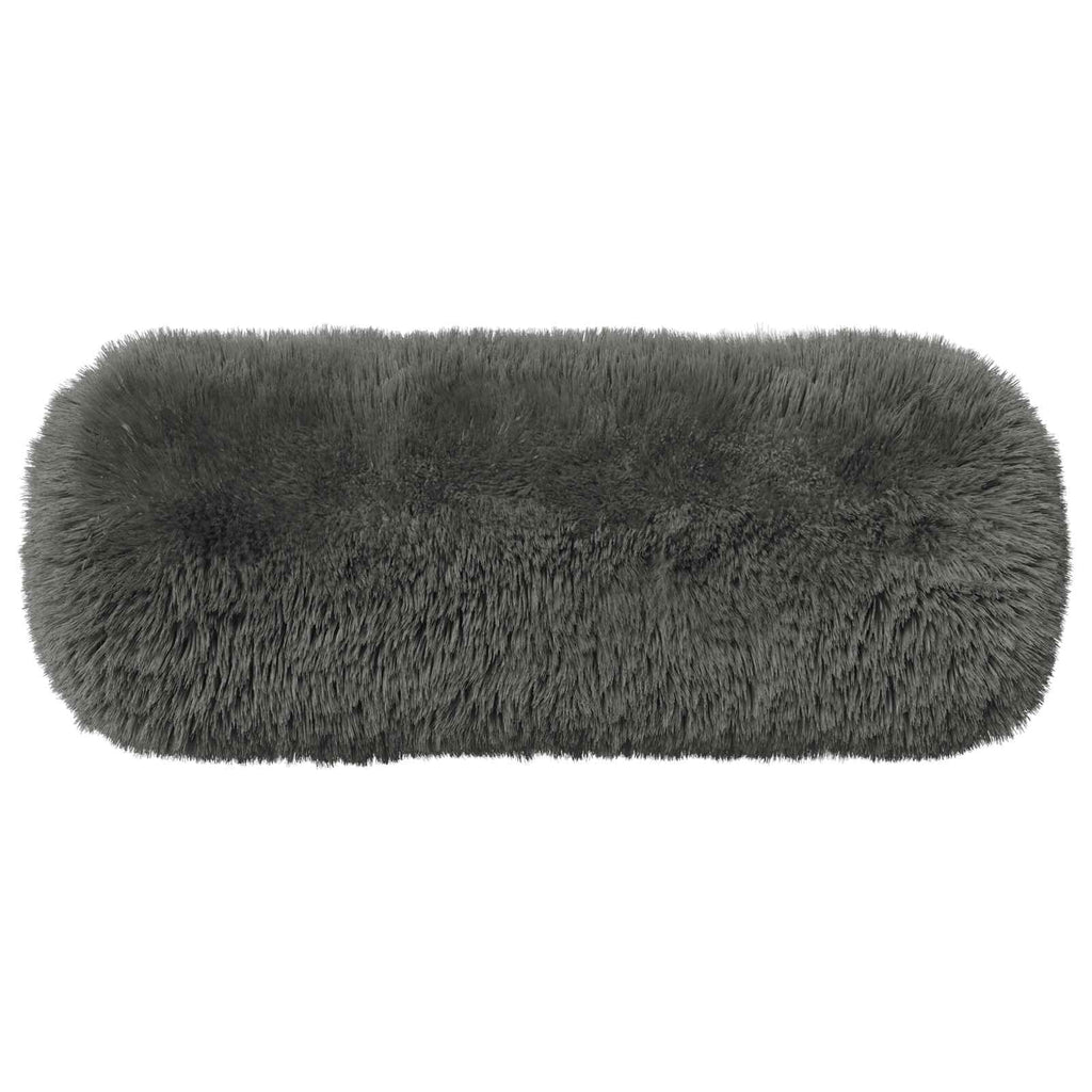 vidaXL Poszewka na poduszkę 2 pcs HEERLEN jasnoszary Ø 15 x 40 cm