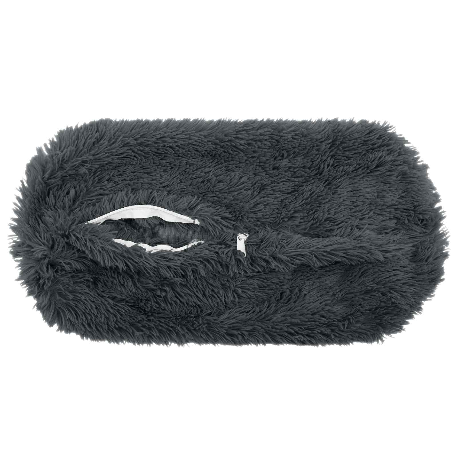 vidaXL Poszewka na poduszkę 2 pcs HEERLEN antracytowy Ø 15 x 40 cm