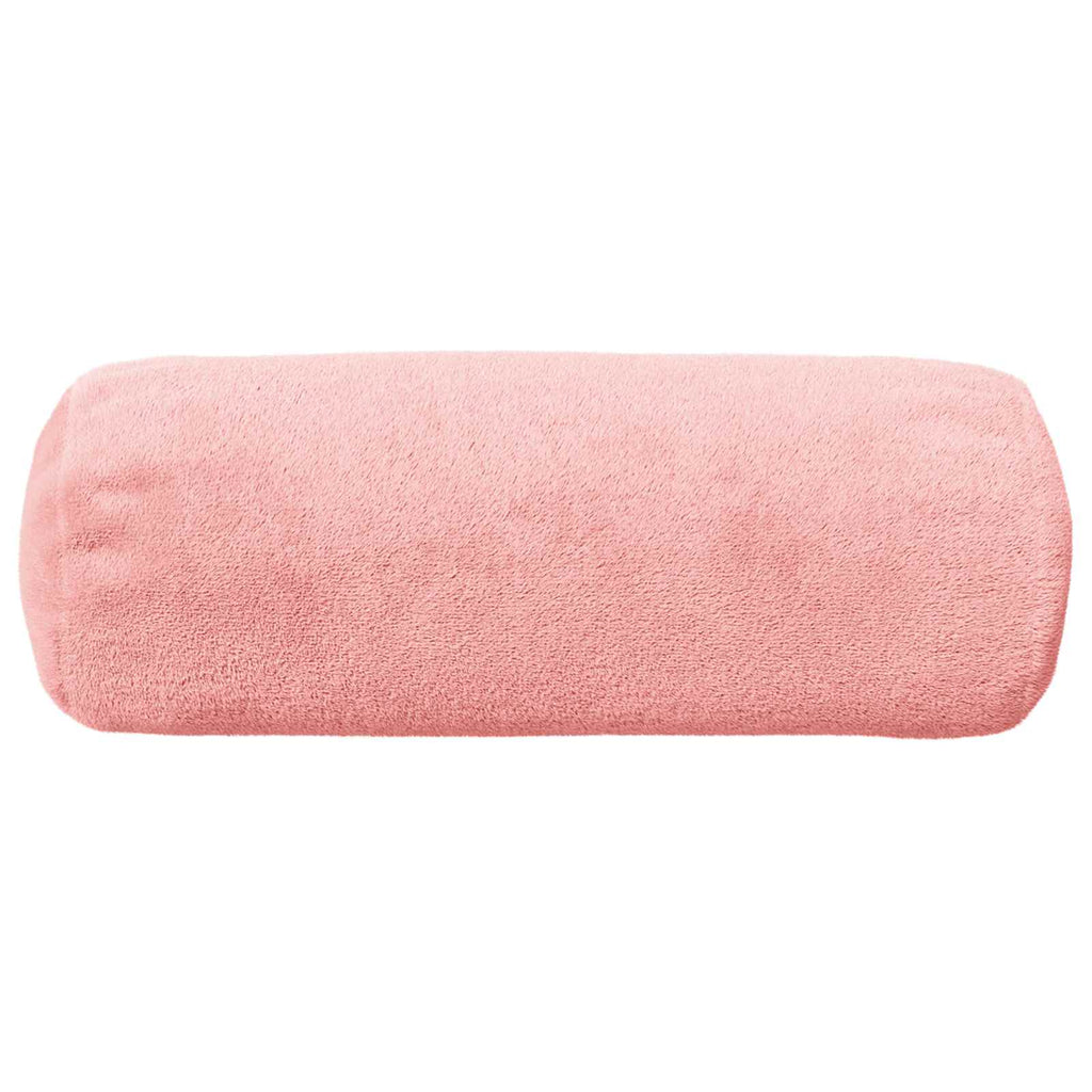 vidaXL Poszewka na poduszkę 6 pcs HEERLEN różowy Ø 15 x 40 cm Flanela