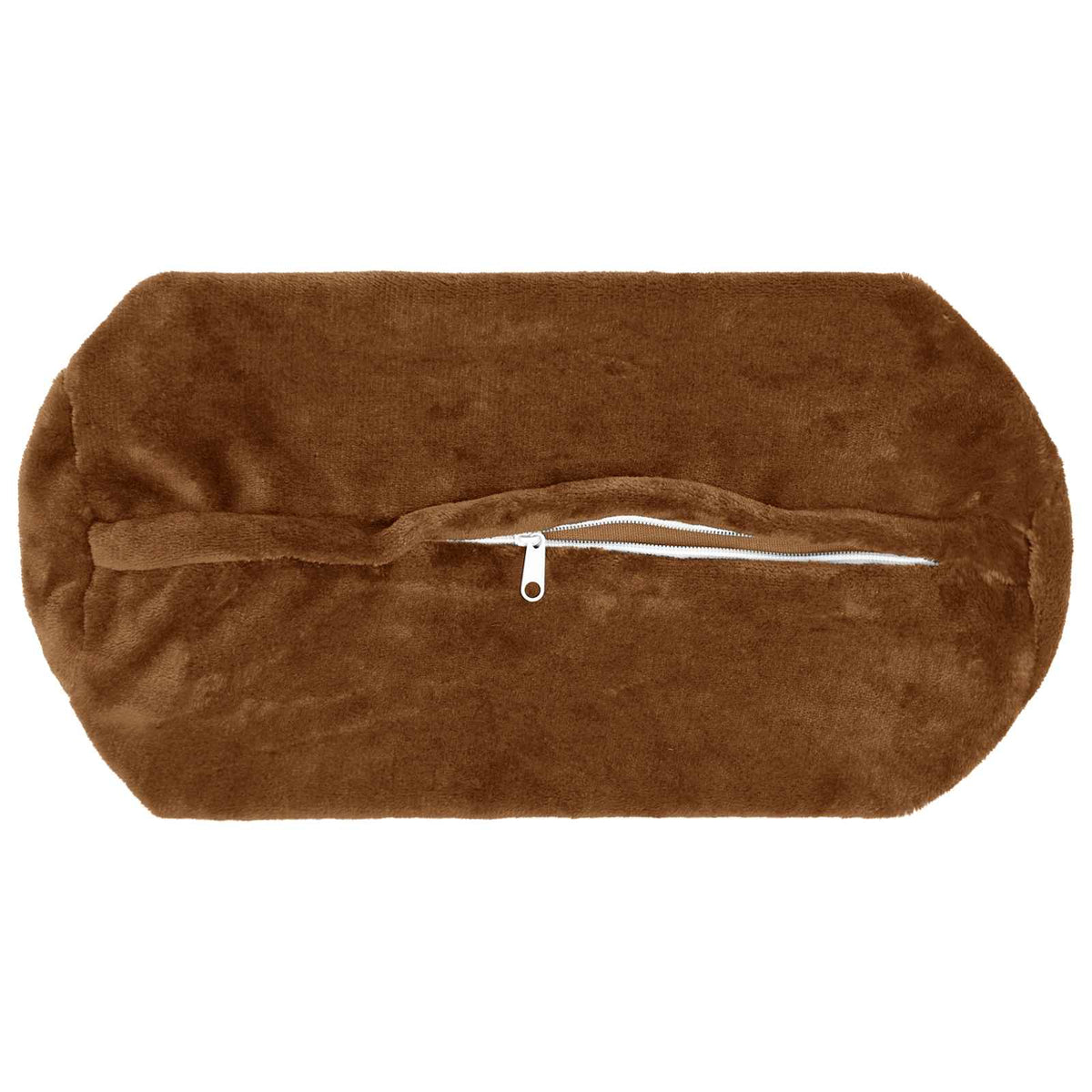 vidaXL Poszewka na poduszkę 2 pcs HEERLEN Jasny Brąz Ø 15 x 40 cm