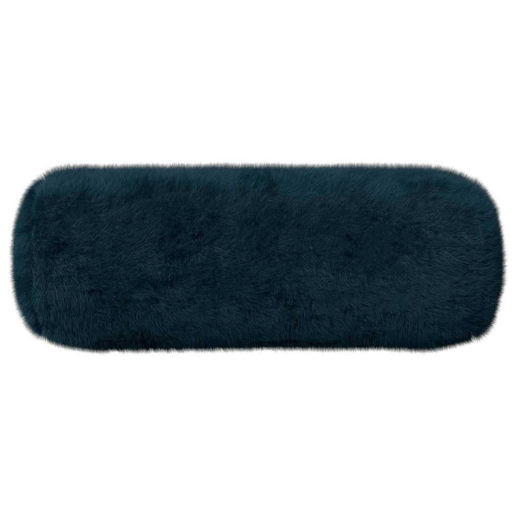 vidaXL Poszewka na poduszkę 2 szt. HEERLEN Granatowy Ø 15 x 40 cm