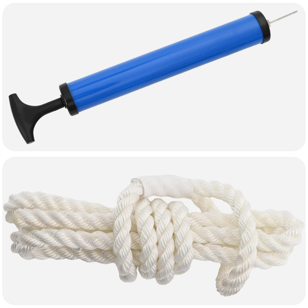 vidaXL Fendery łodzi 2 szt. Ø 14 x 50 cm Biały PVC