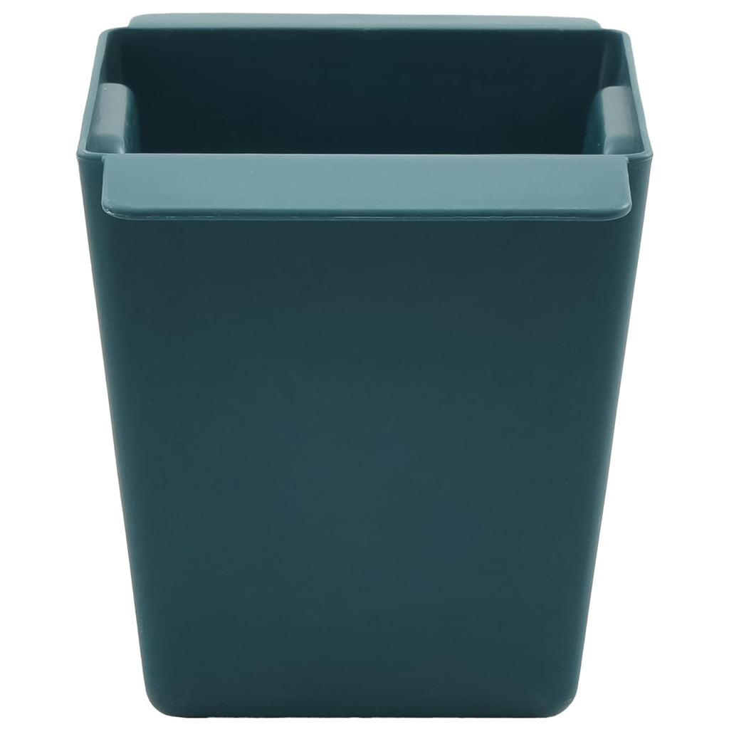 vidaXL Skrzynki na kwiaty do palet euro 12 pcs zielony 14 x 9 x 9,5 cm