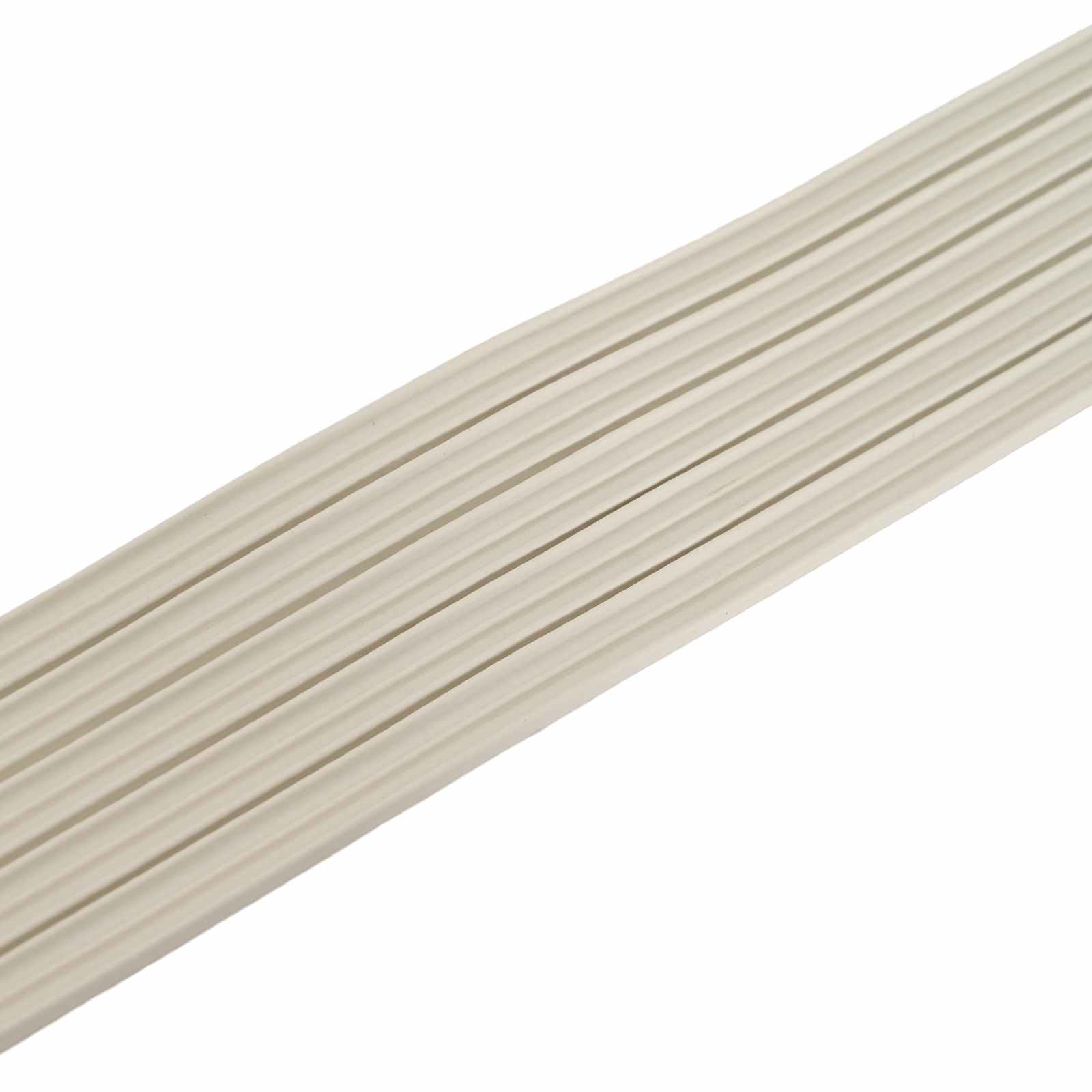 vidaXL Samoprzylepna uszczelka okienna Biały 15 x 8 mm 50 m Guma EPDM