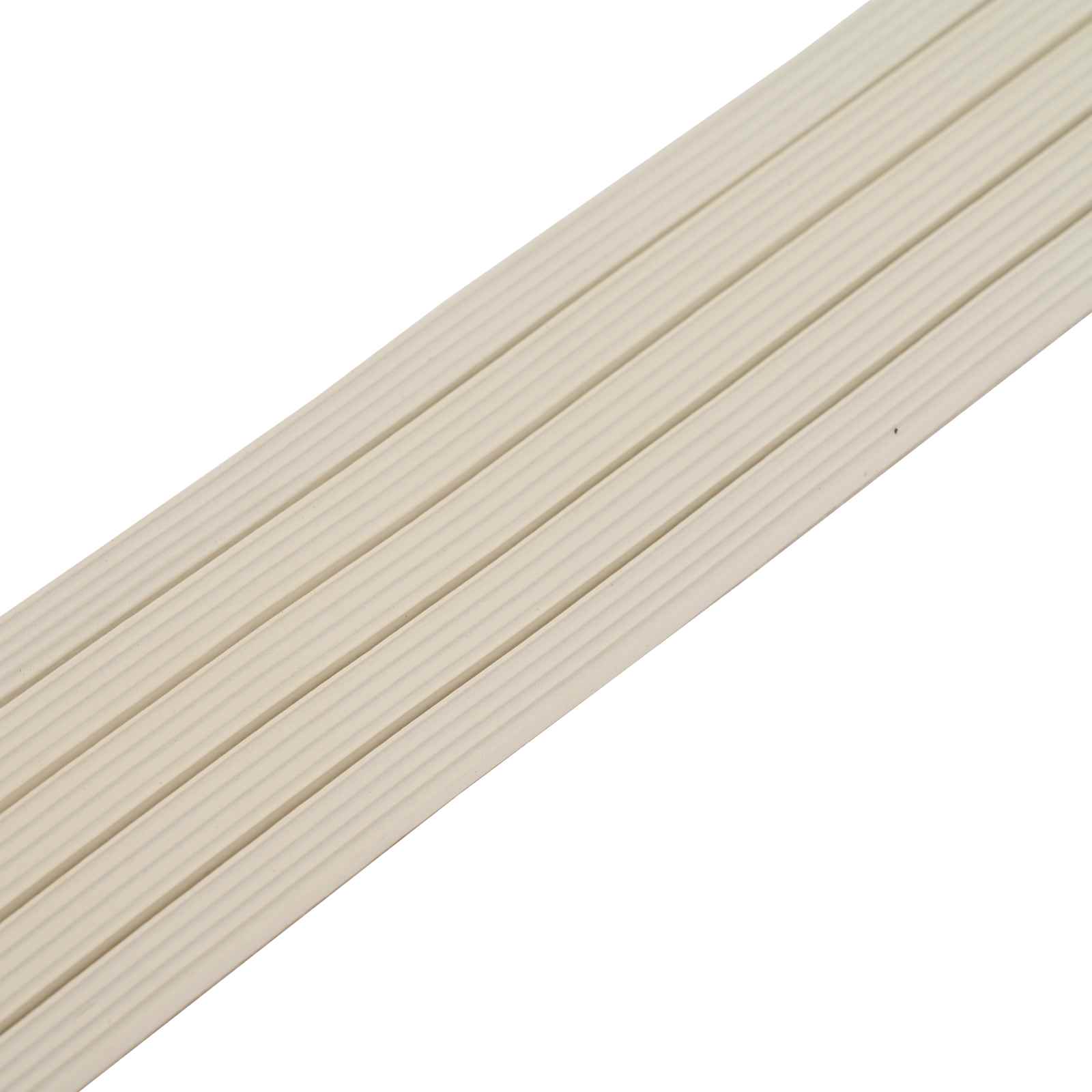 vidaXL Samoprzylepna uszczelka okienna Biały 10 x 4 mm 100 m Guma EPDM
