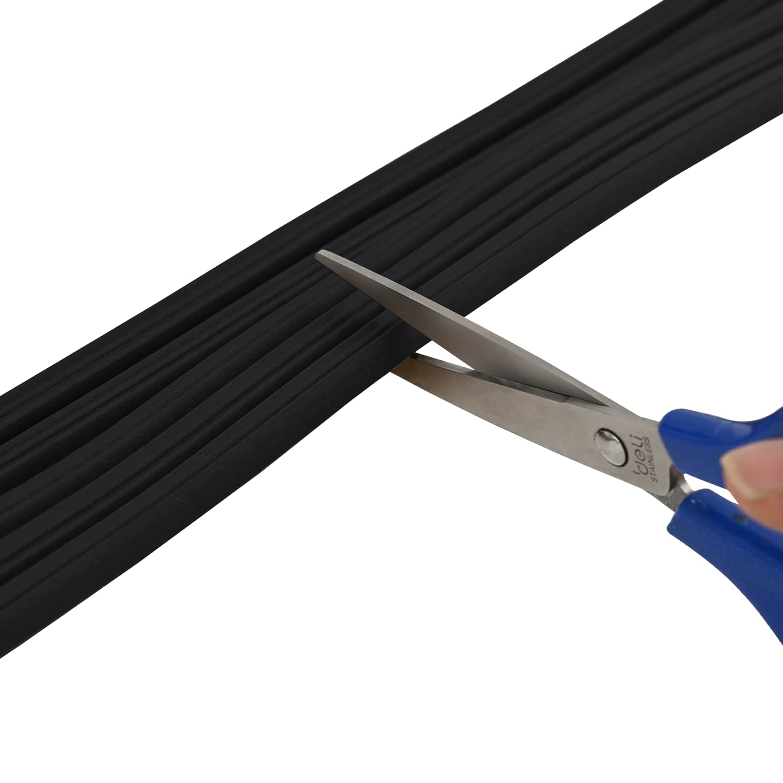 vidaXL Samoprzylepna uszczelka okienna Czarny 10 x 6 mm 25 m Guma EPDM