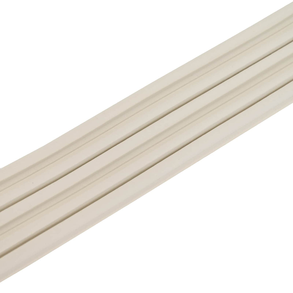 vidaXL Samoprzylepna uszczelka okienna Biały 9 x 6 mm 100 m Guma EPDM