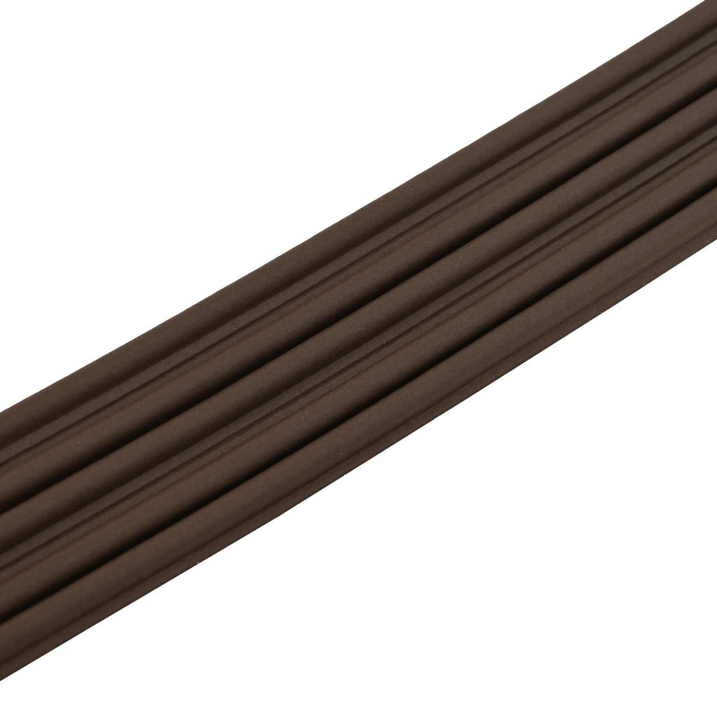 vidaXL Samoprzylepna uszczelka okienna brązowy 9 x 6 mm 50 m Guma EPDM